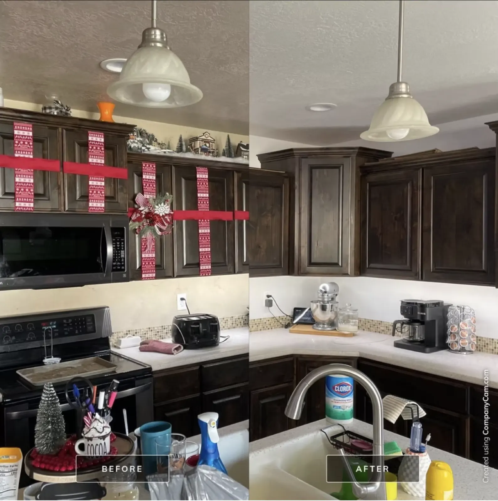 Kitchen Before and After