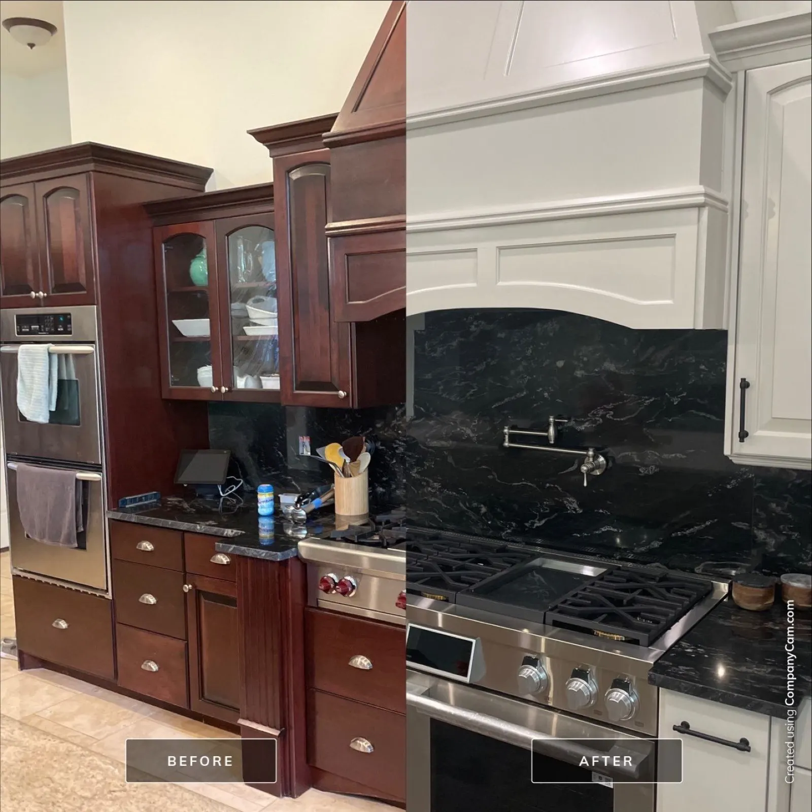 Kitchen Before & After