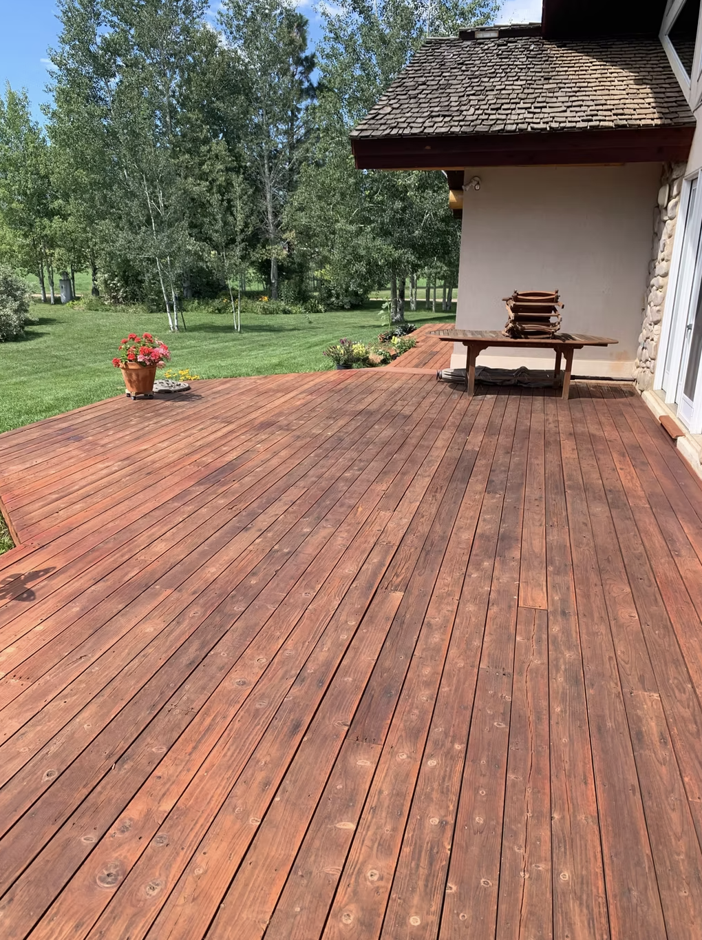 Deck Staining